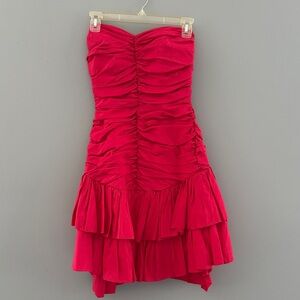 Vintage ‘80s Fuchsia Prom Dress XS